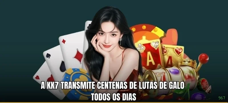 Imagem promocional da 967 mostrando a plataforma e suas vantagens